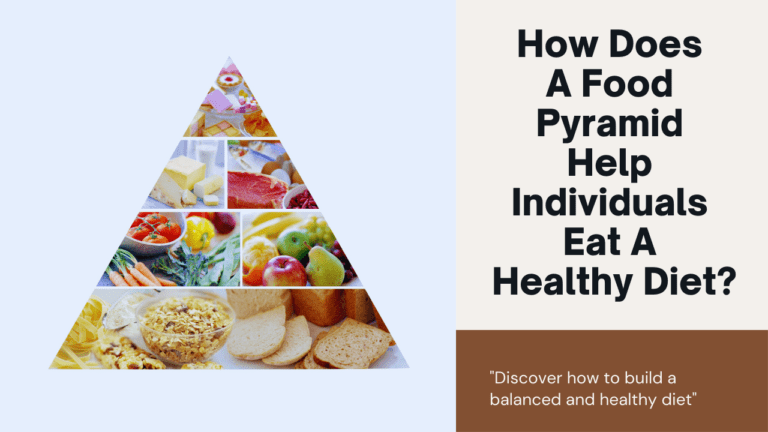 How Does a Food Pyramid Help Individuals Eat a Healthy Diet?